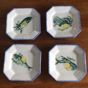 [William Sonoma] Set of 4 Tapas Plates